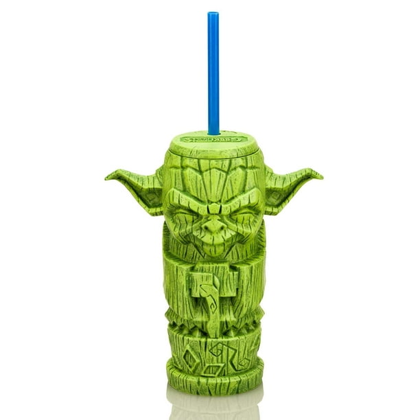 Vaso Geeki Tikis Star Wars Yoda, 500 ml, plástico, oficial