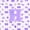 Purple H, variant on meiyoeat Cute Bow Letter E Twin Bedding, Floral Plaid Bedding Comforter Set for Kids Girls, Purple, Reversible, 7 Pieces