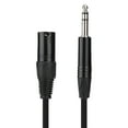 thumbnail image 4 of Audio Adapter Cable6.35 Stereo Male to Adapter Cable Stereo Maleto XLR Male Next-Gen Design, 4 of 5