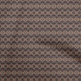 thumbnail image 1 of oneOoneRayonRoseBrownFabricAsianIkatFabricForSewingPrintedCraftFabricByTheYard56InchWide, 1 of 4