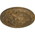 thumbnail image 3 of Ekena Millwork 11 3/8"OD x 2"P Acanthus Ceiling Medallion, Hand-Painted Rubbed Bronze, 3 of 7
