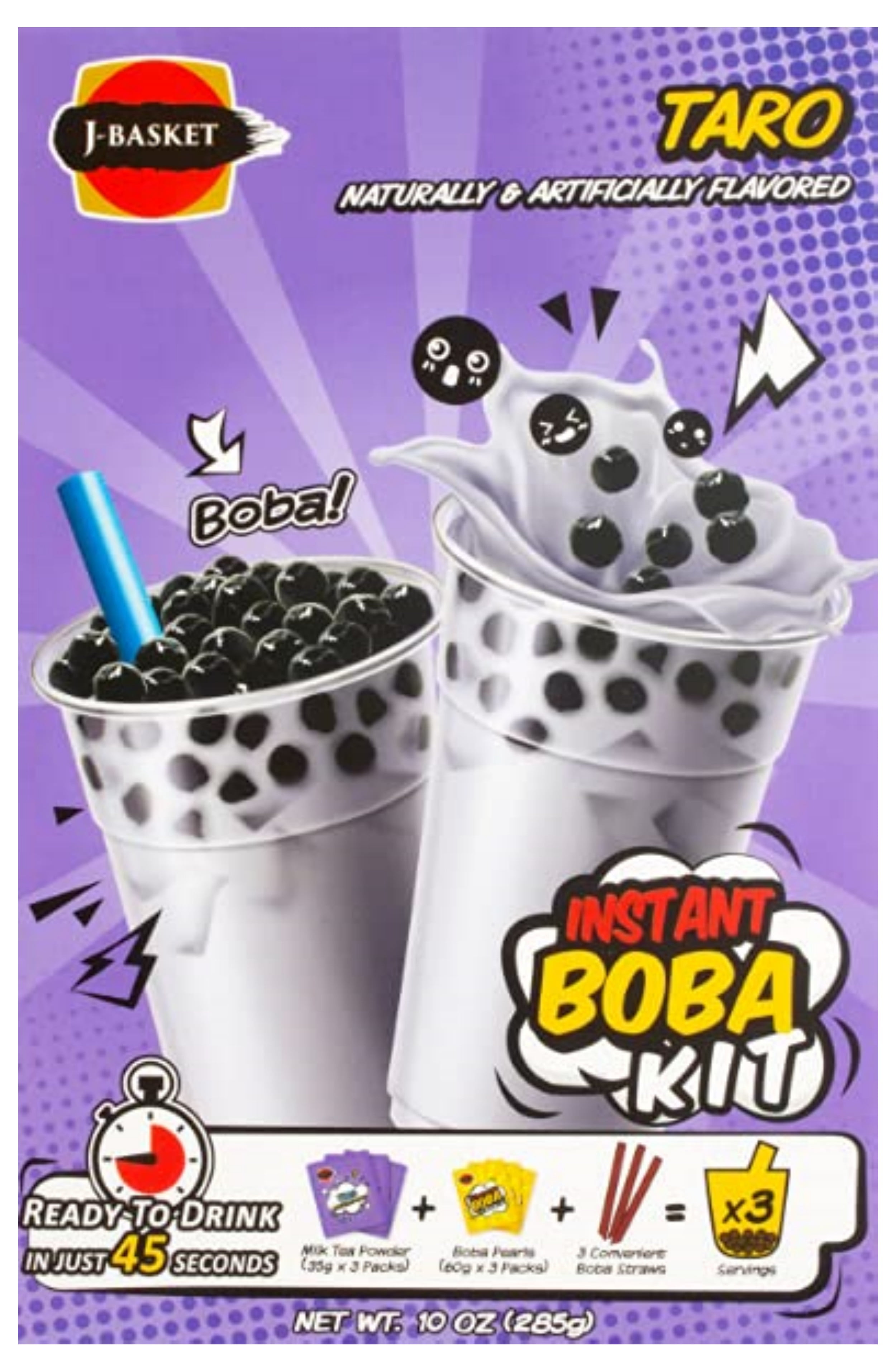 Bubble Tea Kit Pearl Milk Gift Taiwan Tapioca Boba Straw Winter Sip – Spot