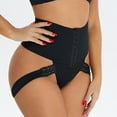thumbnail image 2 of Defitshape Women's Butt Lifting Body Shaper Sexy Shaper Short Spandex Wedding Tight Hook Mid Waist Shapewear Black 6, 2 of 4