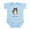Sky Blue, variant on CafePress - Blue Merle Sheltie Infant Bodysuit - Baby Light Bodysuit, Size Newborn - 24 Months