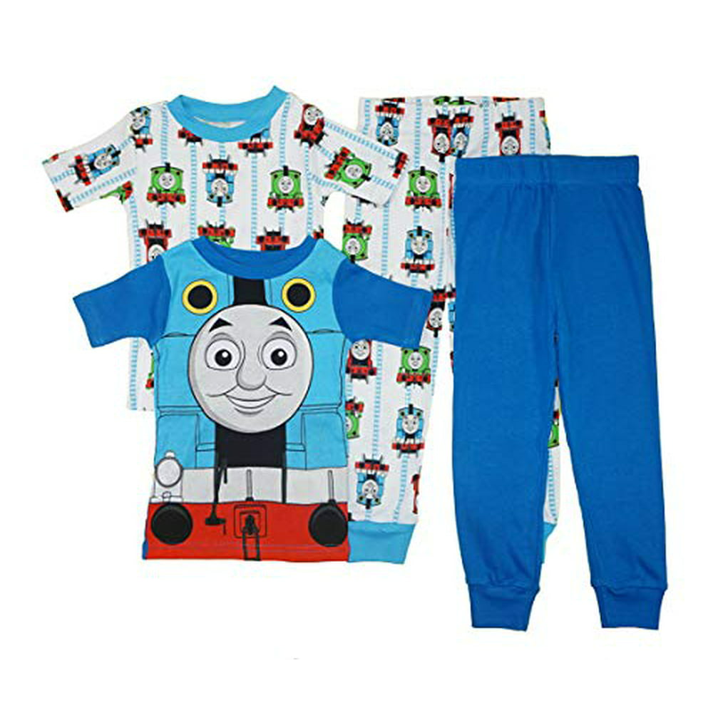 Nickelodeon - Thomas & Friends Little Boys' Toddler Four-Piece Pajama ...