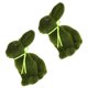 thumbnail image 3 of 2pcs Adorable Easter Flocked Rabbit Decorative Party Decor Rabbit Flocked Bunny, 3 of 3