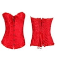 thumbnail image 4 of Women´s Corset, Sexy Lace Floral Waist Shaping Bustier Top, 4 of 6