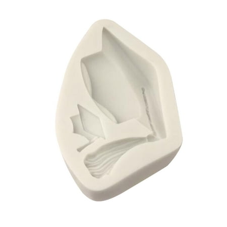 

Cglfd Graduation Theme Silicone Mold Chocolate Fondant Cake Mold Graduation Cap Decoration Decoration Baking Glue Mold