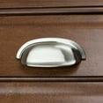 thumbnail image 3 of GlideRite 2.5 in. Center Classic Bin Cabinet Pull, Satin Nickel, 3 of 4