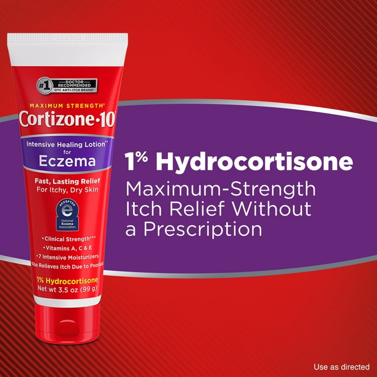 Cortizone-10 1% Hydrocortisone Anti Itch Cream for Eczema and Bug