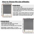 thumbnail image 6 of KALYSIE Cordless Zebra Blinds for Windows, Free-Stop Pull Down Roller Window Shades with Valance, Light Filtering Dual Layers Sheer Shades for Home and Office, Beige, 51"W x 72"H, 6 of 6
