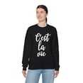 thumbnail image 3 of C est La Vie Sweatshirt Women, Such is Life French Inspired Shirt, 3 of 3