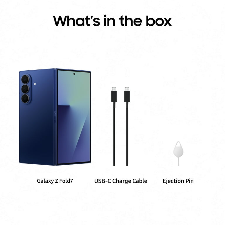 Samsung Galaxy Z Fold7 256GB Smartphone (Unlocked), Blue