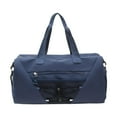 thumbnail image 1 of Equipo de gimnasio de Bag Duffle con compartimento de zapato con cremallera sólida Stur Weekender Fitness Mochness para entrenamiento atlético Azul, 1 of 10