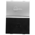 thumbnail image 5 of Minkissy Metal Name Card Holder Aluminium Alloy 2Pcs 3.7In X 2.6In X 0.4In, 5 of 8