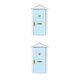 thumbnail image 3 of sweethay 1 juego * Mini puerta de casa creativa encantadora 1/12 maravillosas y hermosas Mini puertas de modelos de muebles en miniatura Type2 NO2, 3 of 6