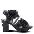 thumbnail image 5 of Spring Step L'Artiste Shelly – Women's Hand-Painted Floral Leather Platform Sandal with Adjustable Ankle Strap - Artistic Block Heel For Everyday Wear, 5 of 7