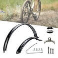 thumbnail image 6 of funtasica Mountain Bike Mudguard Guard for 24 inch Tires Replaces Full Cover s Tire Protector Mountain Bike s Black Brace, 6 of 8