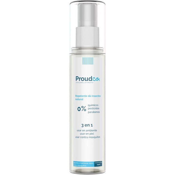 Repelente de Insectos Natural Aceites Esenciales Natura Repelente de mosquitos 0% químicos pesticidas o paralelos 3 en 1 Proudco NO