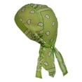 thumbnail image 2 of de pirata para ciclismo , sombrero de , diadema absorbente de secado rápido, transpirable para caminar, viajar, bicicl , verde Baoblaze Sombreros de pirata ciclista, 2 of 7