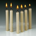 thumbnail image 1 of Ivory Taper Candles 4" Tall and 1/2" Thick Set Of 60 Burn 1.1/2 Hours, 1 of 1