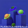thumbnail image 2 of Jouet à Mâcher Interactif Rotatif pour Chat Happy Planet avec Ventouse, 2 of 9
