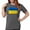 Charcoal, variant on CafePress - Ukraine Flag T Shirt - Womens Comfort Colors® Shirt