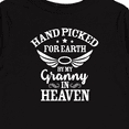thumbnail image 4 of Inktastic Handpicked for Earth By My Granny in Heaven with Angel Wings Boys or Girls Long Sleeve Toddler T-Shirt, 4 of 5