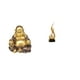 thumbnail image 1 of Estatua de Buda,Figuras de estatuas de Buda Bodhisattva de meditación,Figuras de esculturas budistas,decoración para templos y hogares,Escultura abstracta de fuego,Estatua de arte, 1 of 8