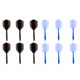 thumbnail image 1 of 12 piezas transparentes ejes de dardo de rosca 2BA y conexión de Dart Flights Sunnimix Dart Shafts y Dart Flights, 1 of 8