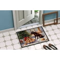 thumbnail image 2 of Carolines Treasures DAC3841JMAT 24 x 36 in.  Labrador Retriever Christmas Cookies Doormat, 2 of 6