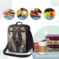 thumbnail image 4 of Fotbe Vintage Ram Pilot Lonchera Bolsa de Almuerzo para Hombres y Mujeres, Lonchera de Gran Capacidad, Bolsa de Almuerzo Reutilizable, Bolsa Térmica Aislante, 4 of 7