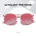 thumbnail image 2 of Gafas de sol Fozono Retro Round Polarized para mujer UV400, 2 of 6