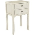 thumbnail image 3 of SAFAVIEH Lori End Table With Storage Drawers White Birch, 3 of 5