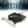 thumbnail image 1 of Adapter Card, Cooling Fan Short Baffle High Speed SSD Adapter Card  for Firmware Upgrades for PE System, 1 of 7