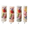 thumbnail image 1 of Bewildely Cubo de almacenamiento de muñecas ABS transparente para una organización sin esfuerzo de juguetes de peluche. Cubo de almacenamiento Almacenamiento y organización del hogar tipo+5, 1 of 4