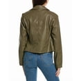 thumbnail image 2 of French Connection womens  Asymmetrical Moto Jacket, xs, Green, 2 of 3