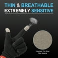 thumbnail image 5 of Pegatinas para guantes Uxcell de alta sensibilidad, fibra de plata flexible, pegatinas ultradelgadas para guantes, paquete de 30, 5 of 5