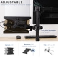 thumbnail image 3 of VIVO Universal Adjustable 10" to 15.6" Single Laptop VESA Arm Pole Mount, 3 of 8