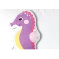 thumbnail image 3 of Safdie & Co. Coussin Décoratif Réversible Hippocampe, 3 of 3
