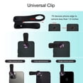 thumbnail image 3 of Godefa Kit de lentes para cámara de teléfono, lentes 14 en 1 con luz para selfies para iPhone 14 13 12 11 Xs X Pro Samsung y otros teléfonos inteligentes Android, clip universal en lentes de cámara gr, 3 of 5
