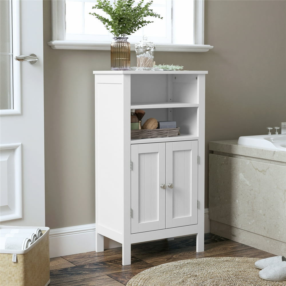 Free Standing Bathroom Kitchen Floor Storage Organizer for