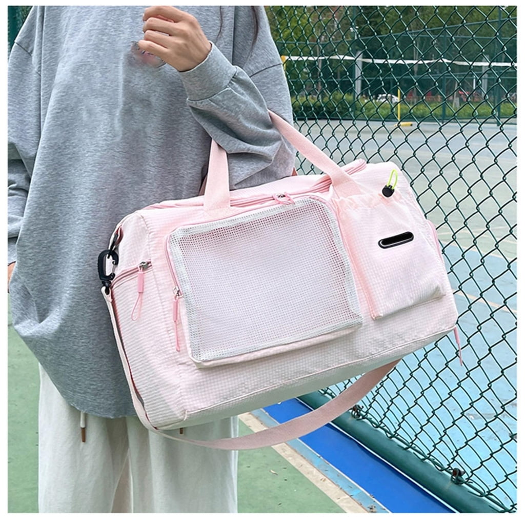 Yokua Travel Duffle Bag Sports Gym Toted Bag Carrys on Weekender Bag Overnight Bag