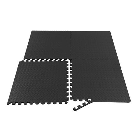 Puzzle Exercise Mat With Eva Foam Interlocking Tiles Gym Equipment