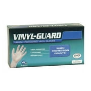 Sas Safety SAS-6508 Vinyl-guard Powdered Disposable Gloves, Large