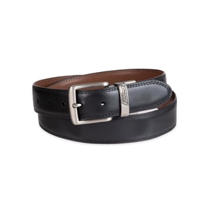 Genuine Dickies Men's Reversible Belt, Black/Brown