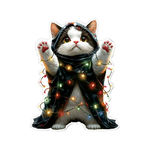 Dpityserensio Acrylic Cat Keychain Pendant Car Mirror Backpack Zipper Charm Cute Animal Decor Dress Up Decoration Fall Decor