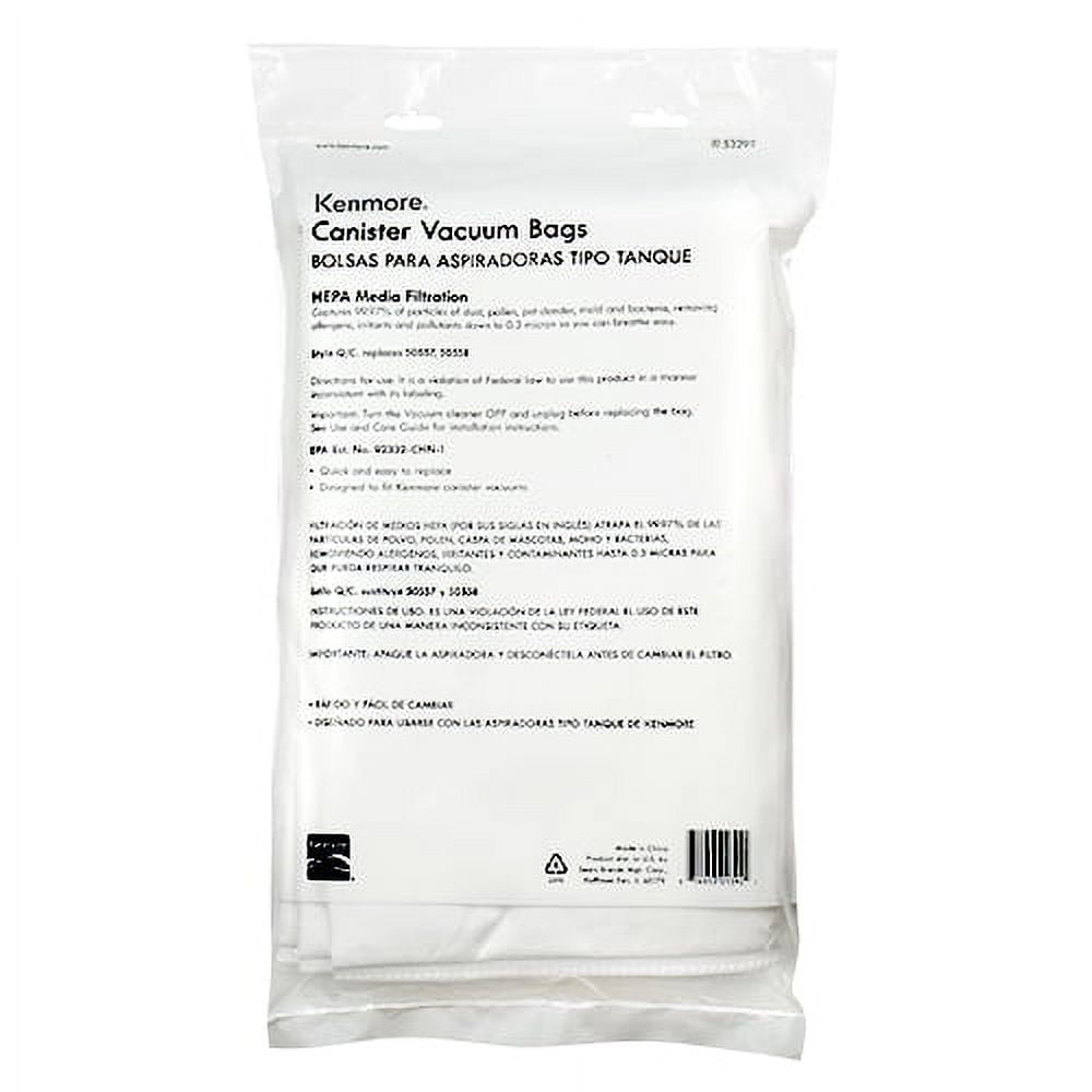 Kenmore Vacuum Bags - Thumbnail 5