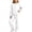 12-White, variant on Dnhxils Girls Athletic Sets Kids Two Piece Outfits Long Sleeve Pullover Sweatpants with Pockets for Teen Girls Fall Sports Clothes