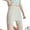 Colour of skin-L, variant on Double Layer Invisible Under Skirt Shorts Anti-Chafing Safety Crotch Shor